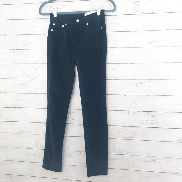NWT Rag & Bone Velvet High Rise Ankle Skinny Jeans - Picture 2 of 4